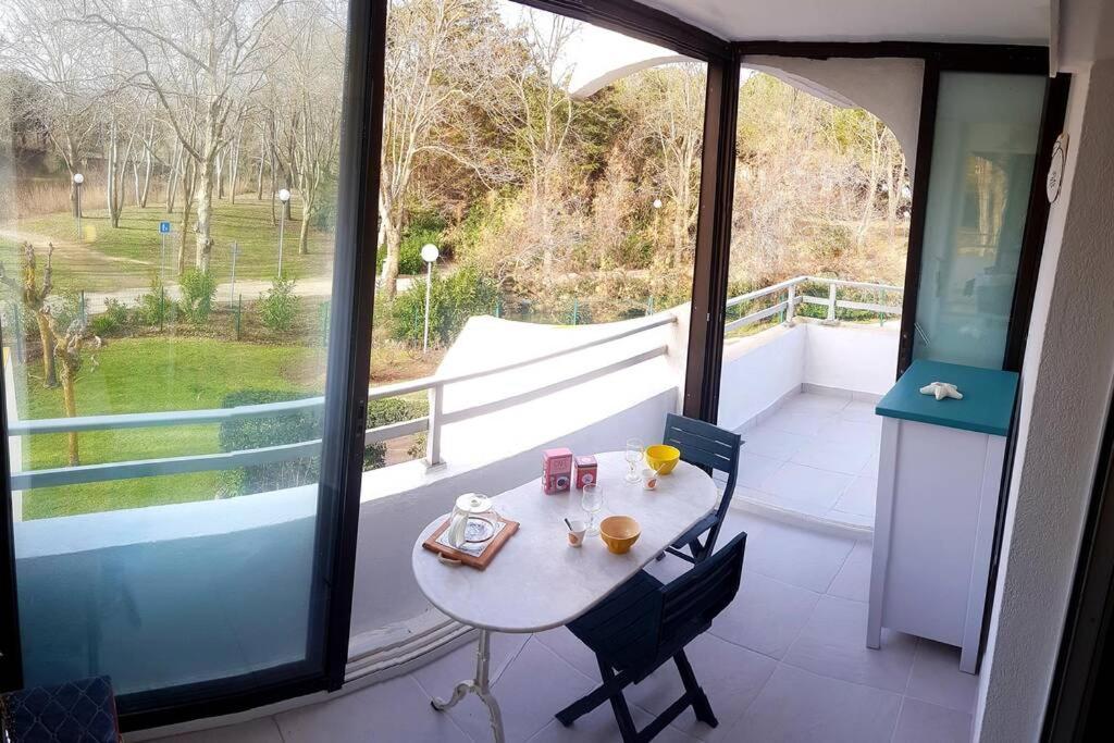 T2 Qaurtier Couchant, Vue Parc, Au Calme, A 5 Min De La Plage La Grande Motte Bagian luar foto